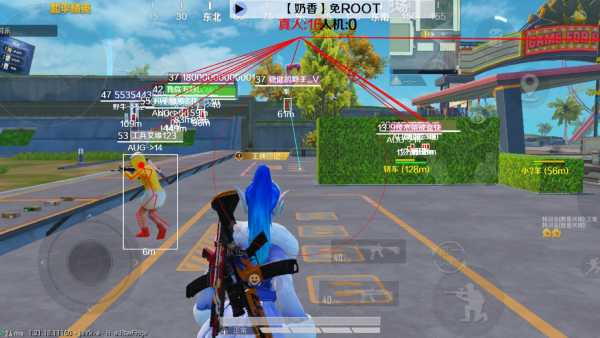 和平精英模拟器高清版辅助【雪貂】自瞄开关  全图透视 倒地不瞄 自动压枪